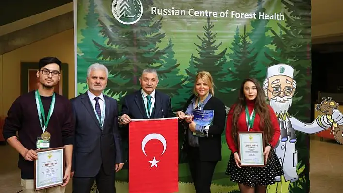 Türkiye'nin genç ormancıları Rusya'da