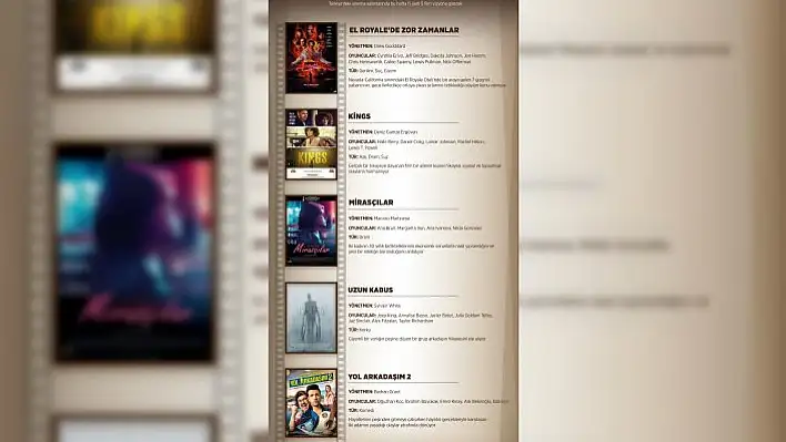 Bu hafta 5 film vizyona girecek