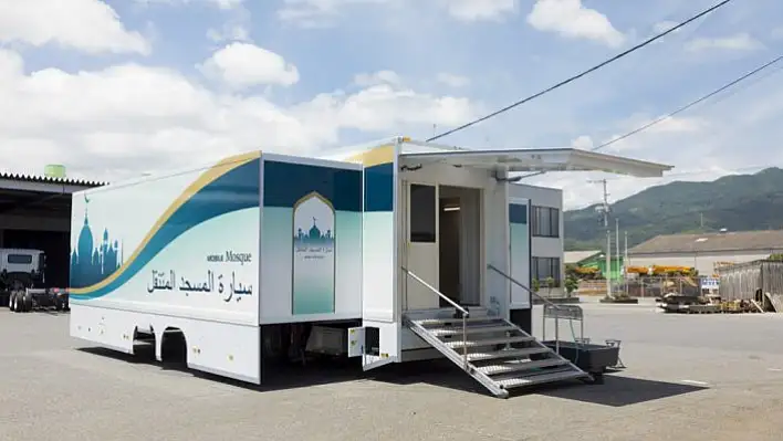 Japon mobil camiye dünyadan büyük ilgi