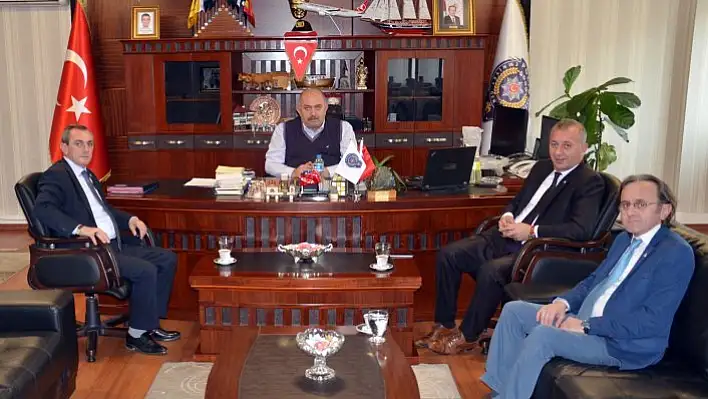 MHP'li Aydın, İl Emniyet Müdürü Karabulak'ı ziyaret etti