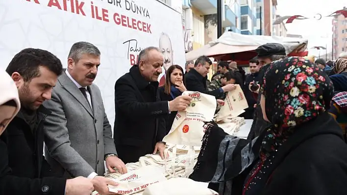 50 bin bez alışveriş torbası dağıtılacak