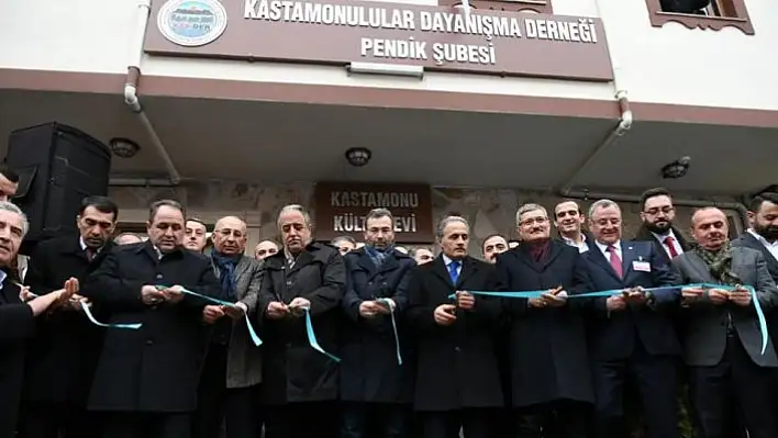 Pendik'te Kastamonu Derneğinin Kültür Evi hizmete açıldı