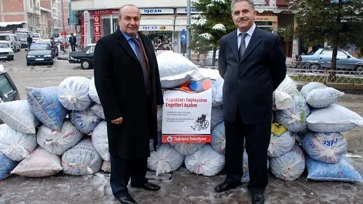 Taşköprü'de 'Mavi Kapak Kampanyası' devam ediyor