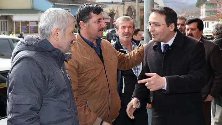 Baltacı, Hanönü'de vatandaşla buluştu