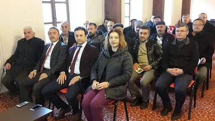 Daday'da yüzde 50 hibeli Bireysel Sulama Sistemleri hakkında bilgilendirme yapıldı
