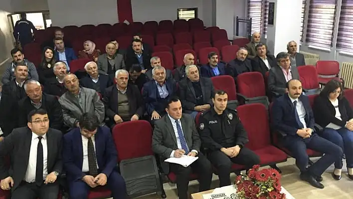 Hanönü'de muhtarlar toplantısı yapıldı