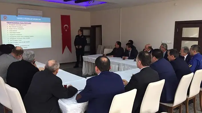 Hanönü'de seçim güvenliği toplantısı gerçekleştirildi
