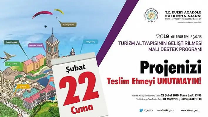 KUZKA Mali Destek Programına proje başvuruları sona eriyor