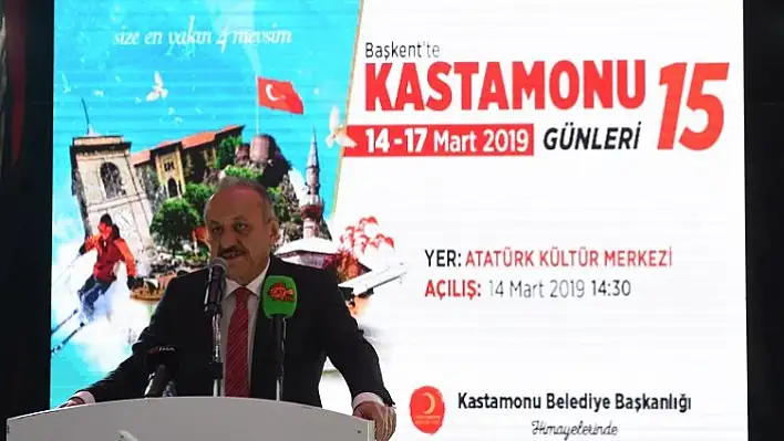 Başkent'te Kastamonu Günleri başladı