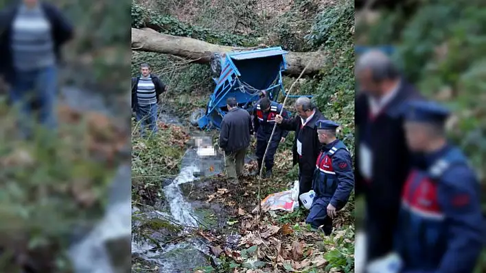 Kastamonu'da tarım aracı devrildi: 1 ölü