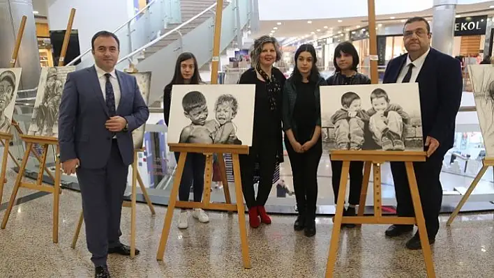 Çocukların her halini çocuklar çizdi