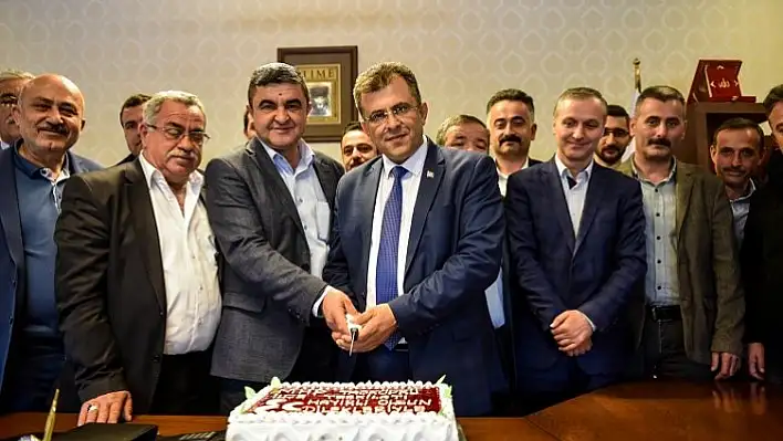 MHP İlçe Teşkilatı'ndan Başkan Çatal'a ziyaret!