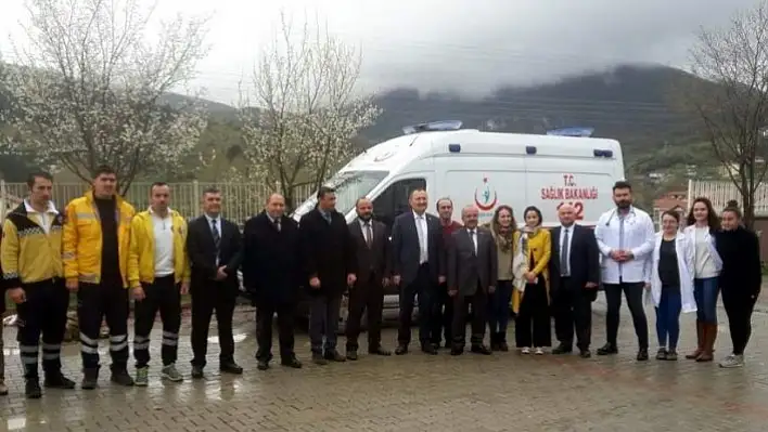 Sağlık Bakanlığı tarafından Pınarbaşı'na ambulans tahsis edildi