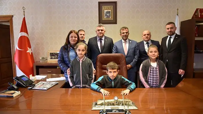 Taşköprü'de başkanlık koltuğuna Kaan Mert Topçu oturdu