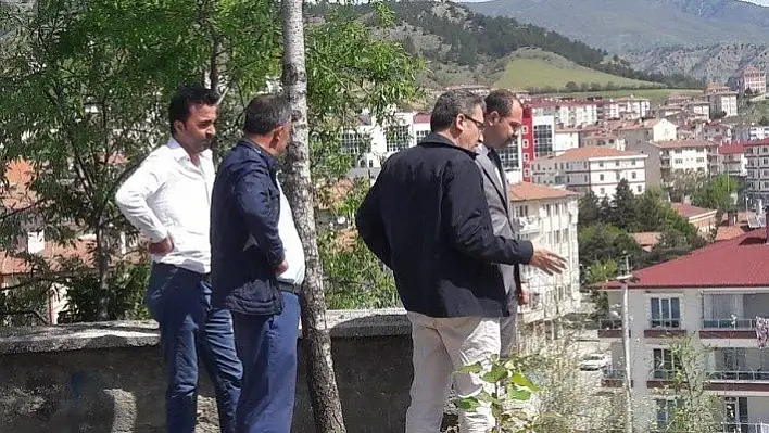 Başkan Kavaklıgil, 112 Acil Çağrı Merkezi inşaatını inceledi