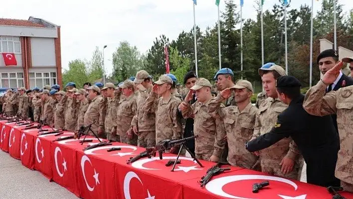 Engelli askerler için yemin töreni düzenlendi