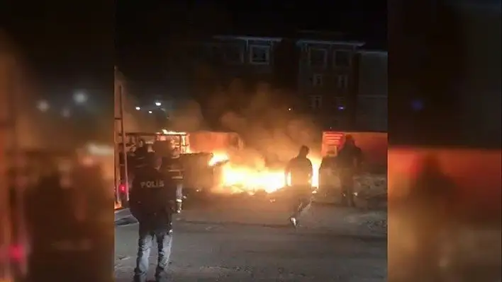 Kastamonu Yeni Sanayi Sitesi'nde yangın!