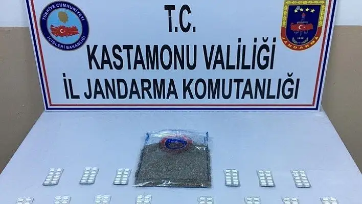 Kastamonu'da 520 gram bonzai ele geçirildi