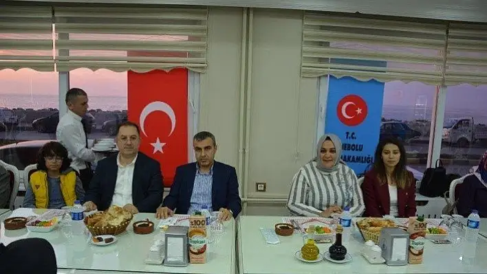 Kaymakam Atasoy, şehit aileleri ve gazileri ile buluştu
