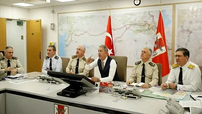 Bakan Akar "Şehitlerimizin kanı yerde kalmadı"