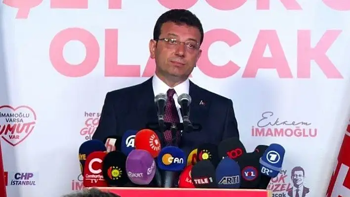 İmamoğlu: &quotMilyonlarca insana mahcup olmamak için çok çalışacağım"