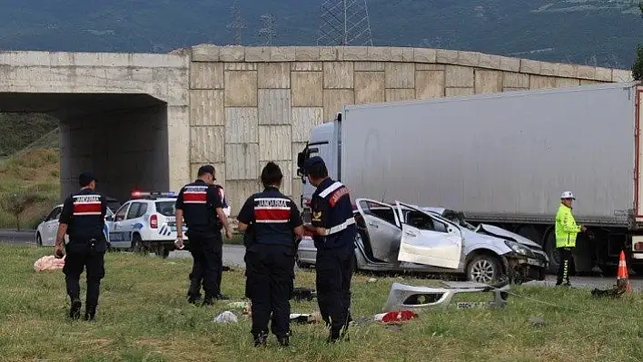 Kastamonu'daki trafik kazasında 5 yaşındaki çocuk öldü
