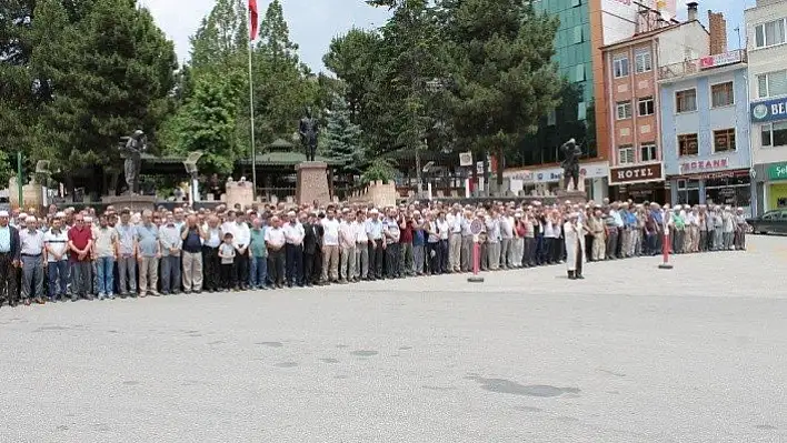 Mursi için Tosya'da Gıyabi Cenaze Namazı kılındı