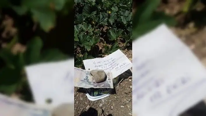 112 Acil Servis çalışanlarından tarla sahibini duygulandıran not