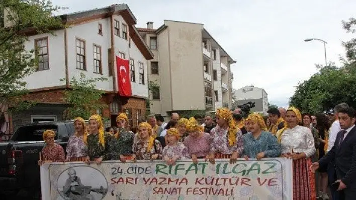 24. Cide Rıfat Ilgaz Sarı Yazma Kültür ve Sanat Festivali başladı