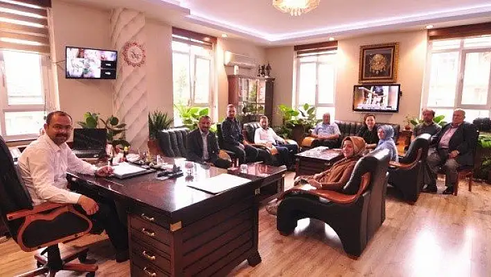 Gazeteciler Cemiyetinden Başkan Kavaklıgil'e hayırlı olsun ziyareti