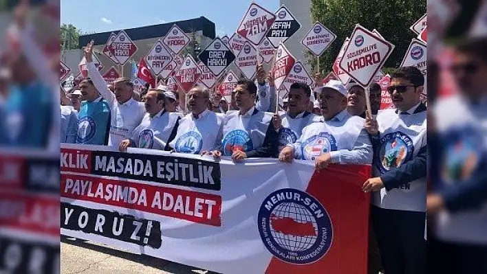 Memur-Sen zam talebini açıkladı