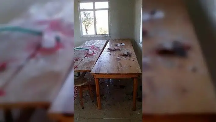 Taşköprü'de köy konağına saldırı