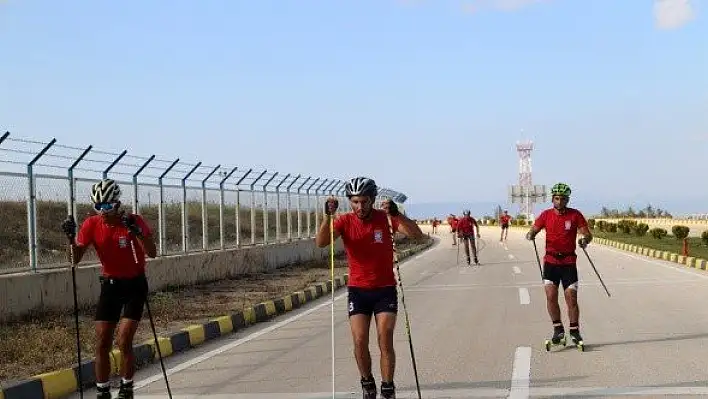 Kayaklı Koşu Milli Takımı Kastamonu'da kampa girdi