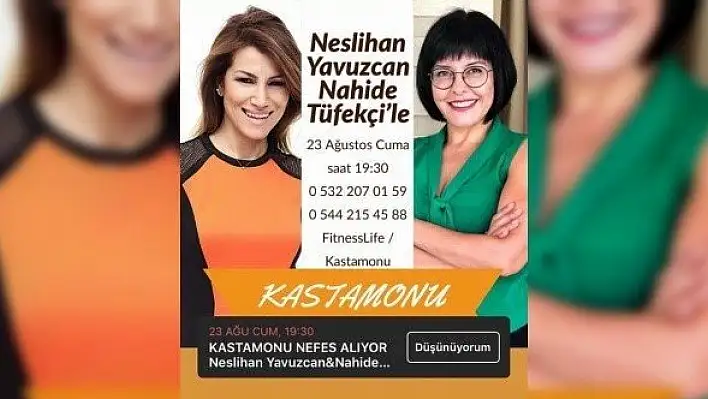 Yavuzcan ve Tüfekçi ile Kastamonu nefes aldı