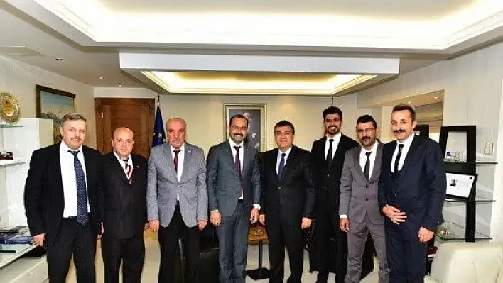 Başkan Kavaklıgil, Bakan Yardımcısı Kaykamcı'yı ziyaret etti