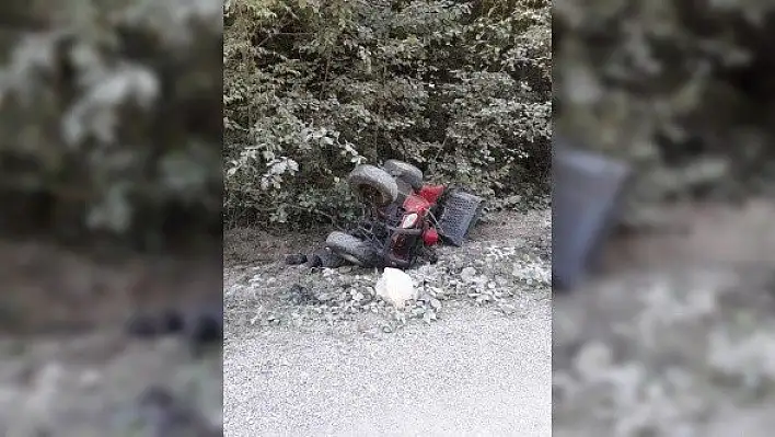 Kastamonu'da ATV devrildi: 1 ölü