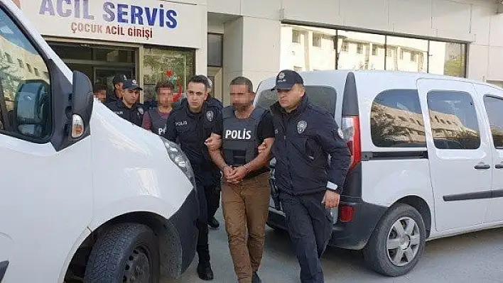 Cinayet şüphelileri sağlık kontrolünden geçirildi