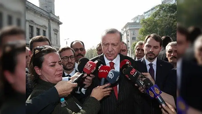 Cumhurbaşkanı Erdoğan &quotGüvenlik güçlerimiz alanı terk etmeyecek"