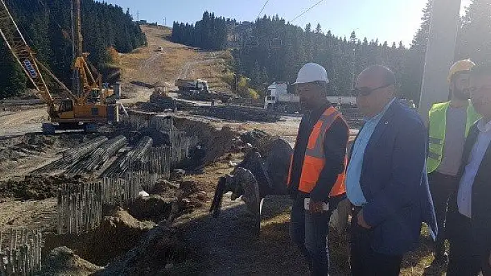 Ilgaz Dağı yeni kayak sezonuna hazırlanıyor