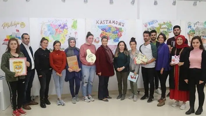 Şehirleri arkadaşlarının resimleri ile tanıyorlar