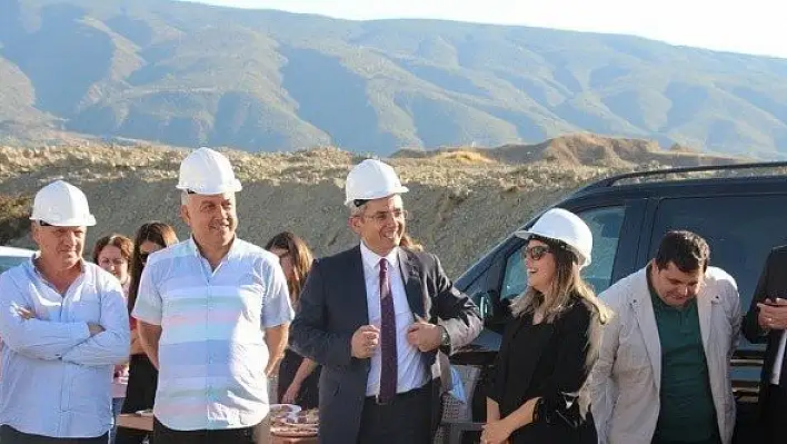 Tosya OSB'de tekstil fabrikasının temeli törenle atıldı