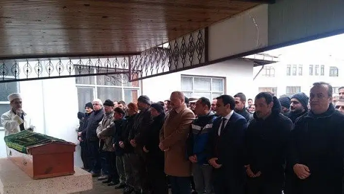Kazada ölen Muhtar Tansever, son yolculuğuna uğurlandı