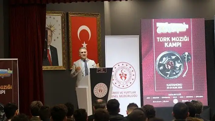 Kastamonu'da 'Türk Müziği Kampı'nda ilk ders işlendi