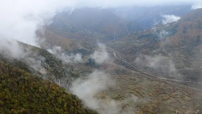 Küre Dağları'ndaki Loç Vadisi'nde yapılan seyir terası ilgi görüyor