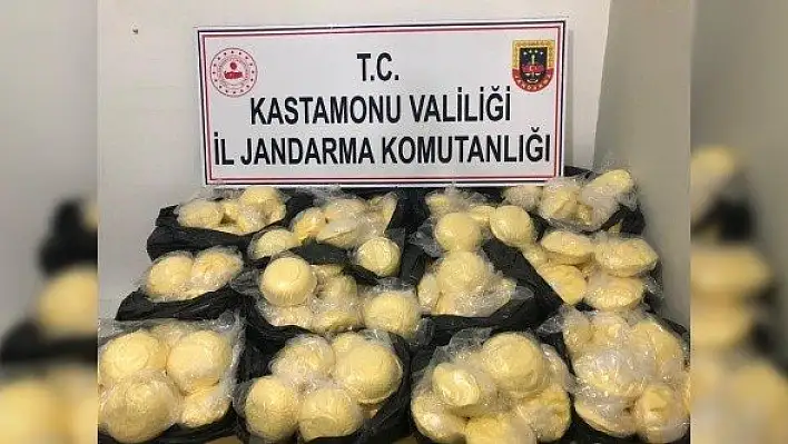 Aracında sahte tereyağı bulunan kişiye 14 bin lira ceza kesildi