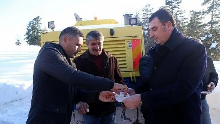 'Kar savaşçıları'nın Ilgaz ve Küre dağlarında kar mücadelesi