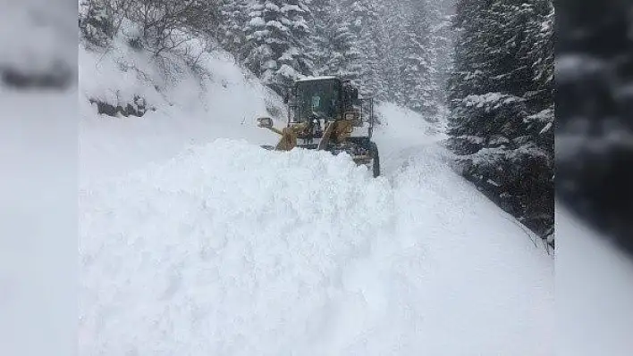 Kastamonu'nun 11 ilçesinde eğitime kar engeli