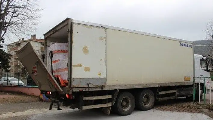 Cide'de ihtiyaç sahiplerine 2 bin adet yardım kolisi dağıtılacak