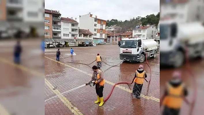 Hanönü ve Azdavay'da koronavirüs için çalışmalar sürüyor