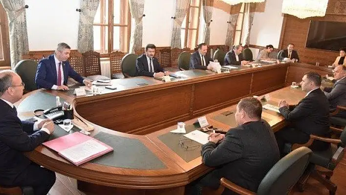 Kastamonu'da Koronavirüs tedbirleri toplantısı yapıldı